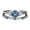 Blue, variant on Ring Set for Women Ring Fashion Women's Jewelry 1 Diamond Rings Couple Set Pair 510 Size Rings Anillos Para Mujer Wedding Ring Rose Gold Rings for Women(Purple,8)