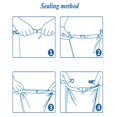 thumbnail image 3 of Bolsa De Compresión Bolsa impermeable de 8L para almacenamiento, bolsa seca para canoa, kayak, Rafting, Camping, 3 of 9