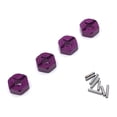 thumbnail image 2 of Adaptador de buje hexagonal de 12 mm Bewildely 4 piezas Convertidor de bujes de metal Type2 NO2, 2 of 6