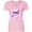 Classic Pink, variant on Inktastic I Wear Purple For My Aunt Lupus Awareness Women's V-Neck T-Shirt