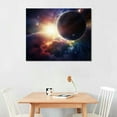 thumbnail image 2 of COMIO  Giclee Canvas Prints Wall Art Space Pictures for Bedroom Home Decorations Universal Magic Power Modern 4 Panels Contemporary Star Sky Pictures Astronomy Artwork, 2 of 4