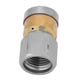 thumbnail image 3 of Stainless Steel Pressure Sewer Cleaning Pipe Drain Washing Rotary Nozzle 1/4BSP Female 26-27s, 3 of 3