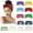 Wild Floral Style, variant on LinYooLi 12 Pack Bow Headbands for Women Headwraps Hair Band Knotted Headband Rabbit Ears Stretchy Turban Head Wraps Fashion Christmas Headbands Sport Cute Hair Accessories
