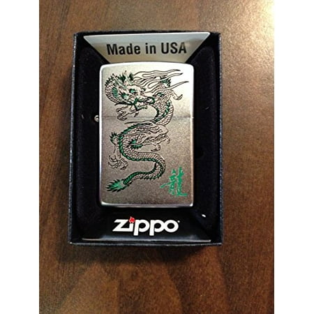 Zippo Green Dragon Windproof Lighter (Best Windproof Cigar Lighter)