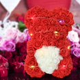 thumbnail image 4 of Rosenbär- Rosen Teddybär Mit Box, künstliche Rose Blumenbär, Geschenke Für Freundin, Jahrestag Geschenk Für Sie, Geschenk Für Muttertag, Valentinstag, Jubiläum und Brautduschen MFZFUKR WXOTTO-CWY-2273, 4 of 5