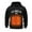 Black, variant on HUITKMM Mens Hoodie Men's Casual Fashion Winter Warm Hooded Casual Hooded Sweatshirt without Battery