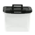thumbnail image 3 of Bankers Box Plastic Letter Size File Organizer, Clear, 3 of 9