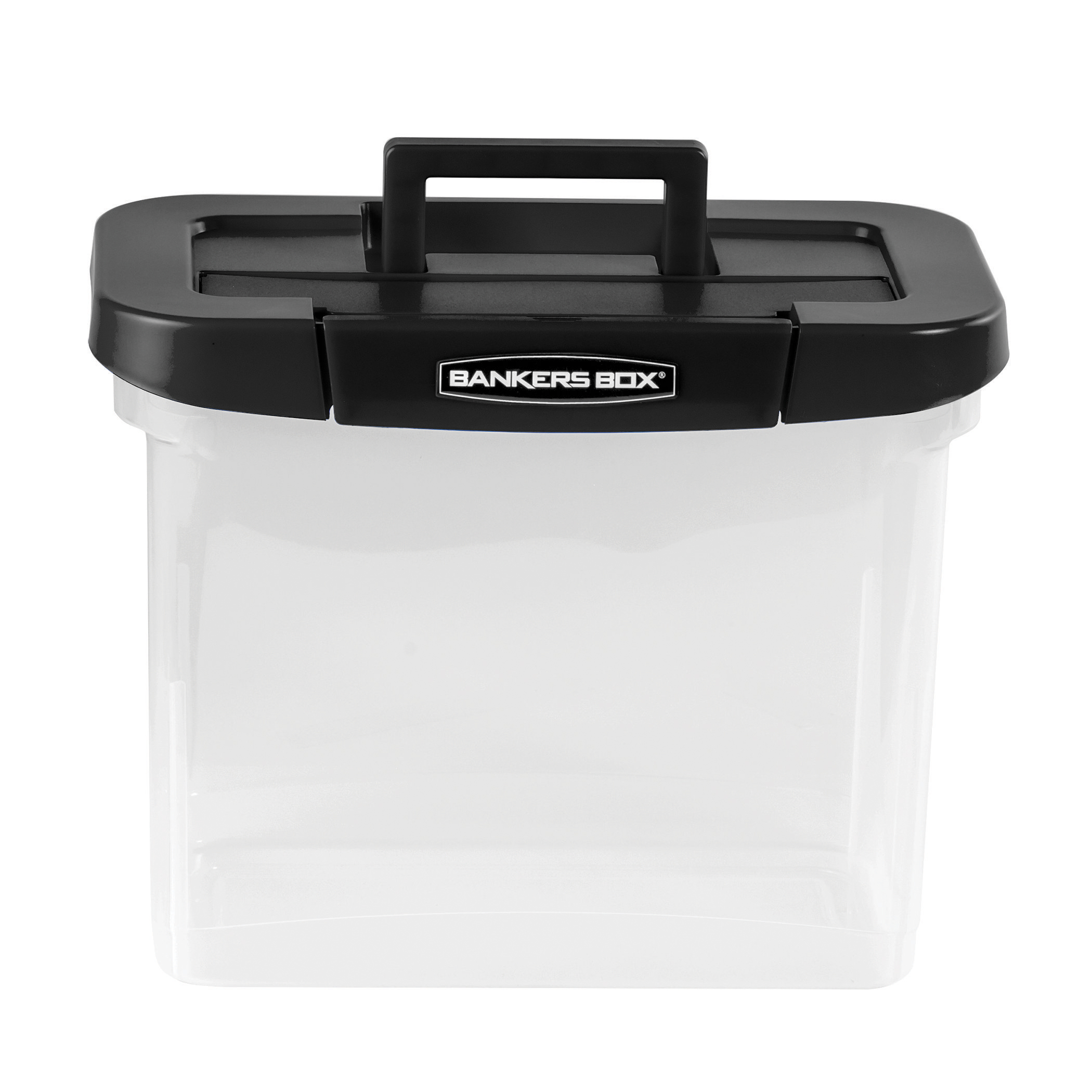 Bankers Box Plastic Letter Size File Organizer, Clear photo 2
