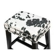 thumbnail image 4 of Carter Black Cow Print Counter Stool, 4 of 5