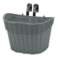 thumbnail image 1 of Cesta de bicicleta para niños, decoración frontal, multifuncional, ligera, para ciclismo gris, 1 of 8