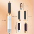 thumbnail image 2 of 5 in 1 Hair Dryer Hot Comb Set Professional Curling Iron Hair Straightener, 2 of 8