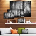 thumbnail image 4 of Designart Beautiful Forest Morning Panorama Canvas Wall Art, 4 of 4
