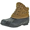 Moda Essentials Revenant-4 Mens Sherpa Lined Duck Toe Snow Boots Winter