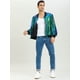 thumbnail image 3 of Chaqueta universitaria para hombre, fiesta de Halloween, disco, brillante, brillante, lentejuelas, chaqueta de bombardero Verde M, 3 of 8