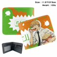 thumbnail image 2 of Cartera plegable delgada con diseño de personajes de anime para hombre, Chainsaw, 2 of 2