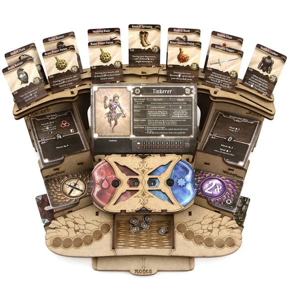 Panel de control del jugador TowerRex Gloomhaven Frosthaven Jaws Lion