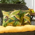 thumbnail image 3 of Greendale Home Fashions Palm Leaves 17 x 17 in. Outdoor Accent Pillow, Set of 2, 3 of 4