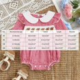 thumbnail image 3 of larppty Newborn Baby Girl Football Outfit Bubble Romper Fall Clothes | Baby Girl Football Outfit, Football Romper, for Game Day, My First Football Season Baby Girl, 3 of 4