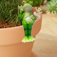 thumbnail image 4 of Floating Frog Mini Pond Decoration, Resin Garden Figure for Outdoor Pond & Garden Decor, 4 of 6