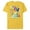 Yellow, variant on Disney Frozen Anna Elsa Olaf Happy Holidays - Short Sleeve Blended T-Shirt for Adults – Customized-Yellow