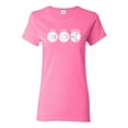 thumbnail image 1 of Ladies Rock Paper Hadouken Game Funny Humor T-Shirt Tee, 1 of 2