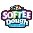 CraZArt Softee Dough Brights, 1 4 Pack Multicolor Dough, Child Ages