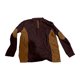 thumbnail image 4 of Tops de Verano de Manga Larga para Hombres Cuello de Pie Color Bloque Botón Abajo Camisa, Tops de Manga Larga Patchwork Blusa Casual con Ajuste Relajado, Chaqueta de Moda Ligera, 4 of 6