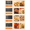 thumbnail image 3 of Máquina De Desayuno, 8 En 1 Sandwichera De Doble Cara A Prueba De Barras Con Platos Extraíbles Máquina De Desayuno Para Cocinar Más Saludable Para Sándwich Donut Waffle, 3 of 7