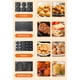 thumbnail image 3 of Moncina para hacer gofres 8 en 1, juego de plancha para hacer gofres, parrilla para prensar panini con 8 platos antiadherentes desmontables, portátil para sándwiches,, 3 of 7