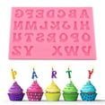 thumbnail image 2 of East buy Silicone Mold, Letters Shape Silicone Cake Fondant Chocolate Molds Decorating Tool.(??), 2 of 8