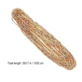 thumbnail image 4 of Miangastore 10M 3mm Elegant Bling Crystal Rhinestone Claw Chain Encrypted Trim Sewing Clothes Chain for Jewelry Crafts (Colorful), 4 of 8