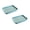 A862 Green A 2-Pack, variant on 2Pcs Deal Countdown! Rabbit Litter Tray Pig Litter Pan Pet Toilet Tray Small Animals Corner Litter Box For Hamster Ferret Hedgehog Bunny Detachable Design Pet Supplies 2026!