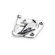 thumbnail image 1 of Advancent Drum Leg Base Smooth Surface Guitar Brackets Screw Holes with Musical Percussion Bottom Mount Base Accessories Part Type2 NO2 Advancent OD023221-00, 1 of 6