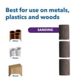 thumbnail image 2 of Kit de bandas de lijado Dremel, 48 piezas, granos 1/4, 60, 120 y 240, 2 of 6