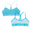 BLUE, variant on Reebok Girl's Seamless Bras T-Back Bralettes, 2-Pack, Sizes S-XL
