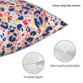 thumbnail image 3 of Yiaed Abstract Leopard Print Print Pillow Covers Super Soft Decorative Square Throw Pillow Covers Case Cushion Covers for Sofa Couch Bedroom Car Decor（No pillow core）-26"x26", 3 of 7