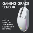 thumbnail image 3 of Ratón para juegos Logitech G G102 Light Sync 8000 DPI RGB blanco, 3 of 9