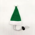 thumbnail image 5 of CY5O5ee Mini Christmas Hat Scarf Chicken Pet Clothes Accessory Holiday Decorations Christmas Set Santa Hats for Making DIY Art Craft Crafting Party Supplies 4/3/2/1Set, 5 of 8