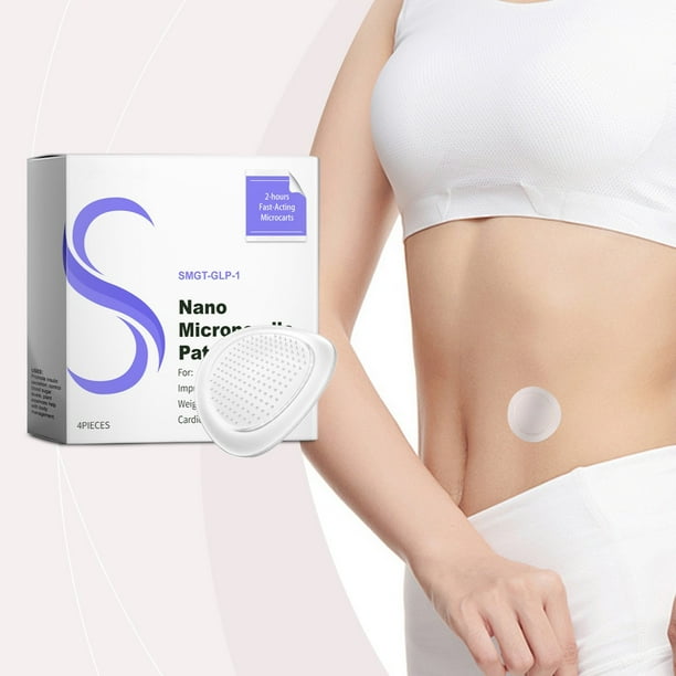 parches glp-1 para que sirve 1/2/3/4/5PC SMGT-GLP-1 Nano Microneedle Patch, Long-lasting GLP-1  Microneedlepatch，Natural for Microneedle Waist Patch Body Shaping Stickers  for Women and Men