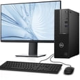 thumbnail image 1 of Dell OptiPlex 3080 SFF Desktop Bundle – Intel Core i5 10th Gen, 16GB RAM, 256GB SSD, 24-Inch FHD Monitor, Windows 11 Pro (Refurbished), 1 of 6