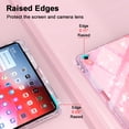 thumbnail image 3 of Dteck Smart Case for iPad iPad (A16) 11th Generation 11-inch 2025, iPad 10th Generation 10.9-inch 2022,Glittering Sparkly Shockproof Cover with Sparkly Crystal Clear Back and Pencil Holder,Pink, 3 of 6