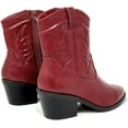 thumbnail image 4 of Picotee Red Soda Women Cowgirl Cowboy Western Stitched Ankle Boots Pointy Toe 7.5, 4 of 4