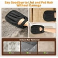 thumbnail image 2 of BZPIZ Pet Supplies Pet Hair Removal Glove Reusable Electrostatic Pet Cat Dog Hair Remover Grooming Gloves Brush Tool for Couch, Furniture, Carpet, Car Seat, 2 of 8