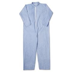 Kleenguard A65 Flame Resistant Coveralls, Blue, 3x-Large, Zipper Front