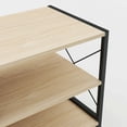 thumbnail image 3 of Estantería ancha metálico de madera MU:4LIFE Estante librero multiuso 140 cm 40 cm 60 cm, 3 of 5