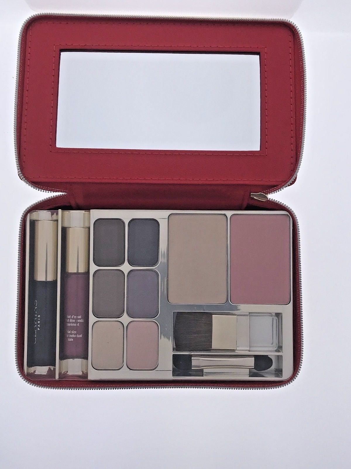 Clarins Make-Up Palette Travel Mascara Eyeshadow Blush Powder Compact - Walmart.com