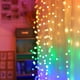 thumbnail image 2 of DC 5 V 5 W 300 L-EDs Luz de cortina de hadas Luz de cadena en S con control remoto, 2 of 8