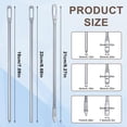 thumbnail image 2 of LNGOOR 6 Pcs Drawstring Threaders  Quick & Easy Draw String Threader Puller Tool Simple Needle Threader Drawstring Replacement Tool for Jacket Pants Coats Sweaters (3 Styles), 2 of 7