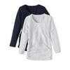 Oh! MammaMaternity long sleeve top, 2-pack - available in plus sizes