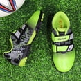 thumbnail image 5 of Soccer Cleats Outdoor Kids Atheletic Turf Football Shoes Toddlers Boys Girls Green/Black, 5 of 6